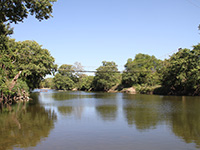 Sri Lanka | Hängebrücke in Kunchikulam